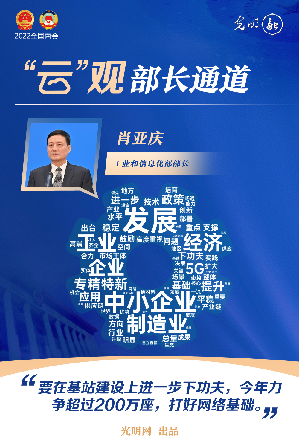 【“云”觀部長(zhǎng)通道】一組詞云海報(bào)，帶你聆聽三位部長(zhǎng)今年工作規(guī)劃