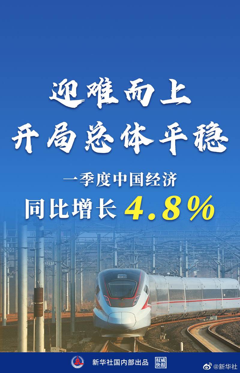 權威快報丨一季度中國經濟開局總體平穩(wěn)