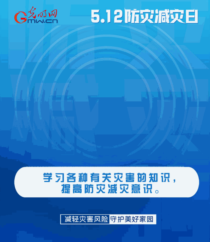 【動態(tài)海報】減輕災害風險，從這10個字開始
