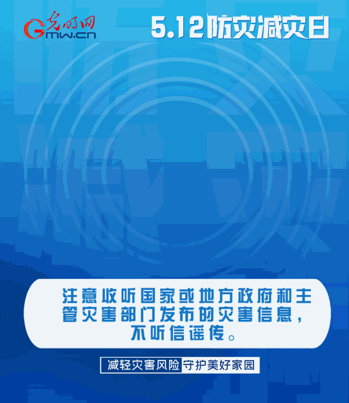 【動態(tài)海報】減輕災害風險，從這10個字開始