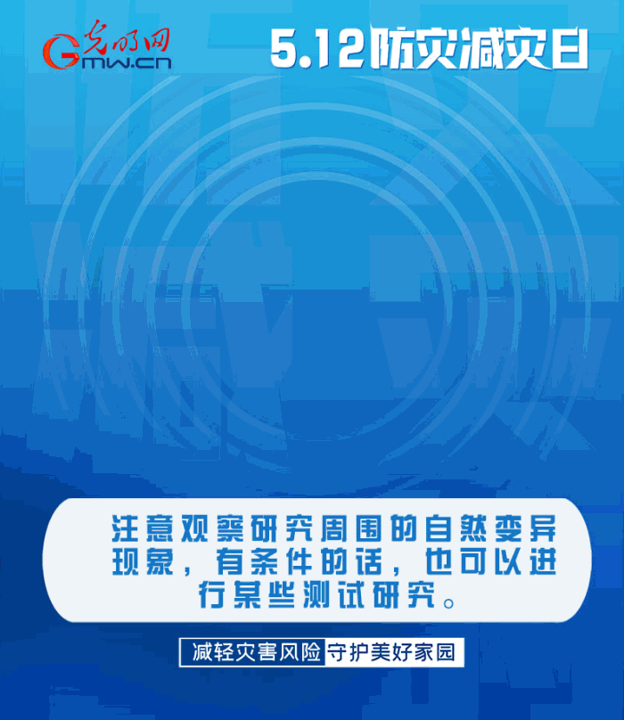 【動態(tài)海報】減輕災害風險，從這10個字開始