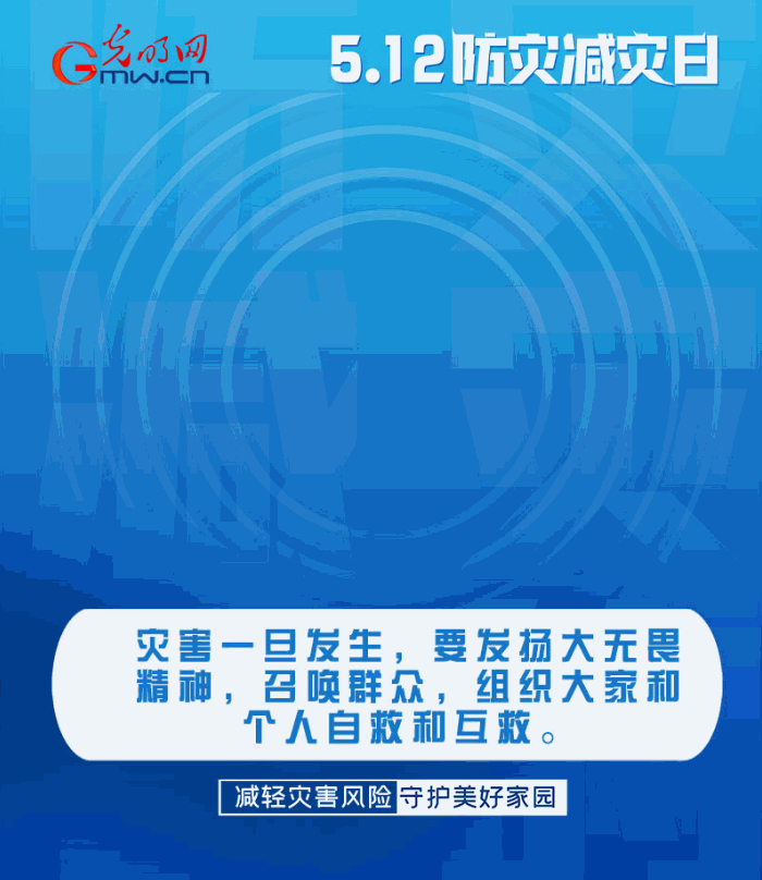 【動態(tài)海報】減輕災害風險，從這10個字開始