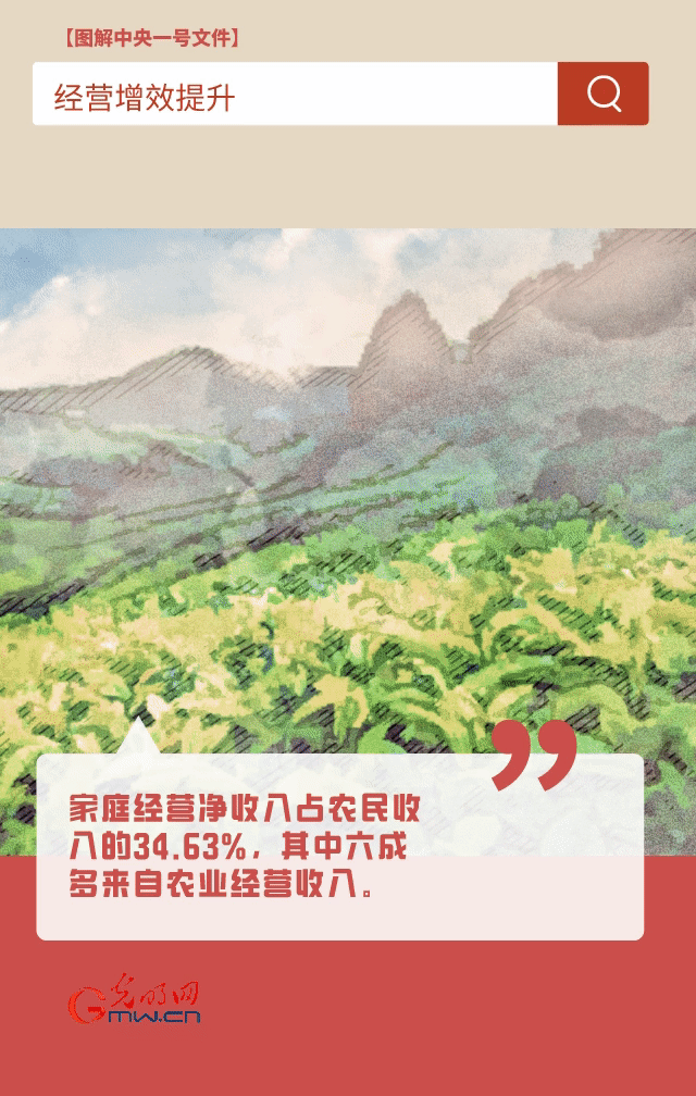 【圖解中央一號文件】“動”漫海報丨今年如何讓農(nóng)民的“錢袋子”鼓起來？