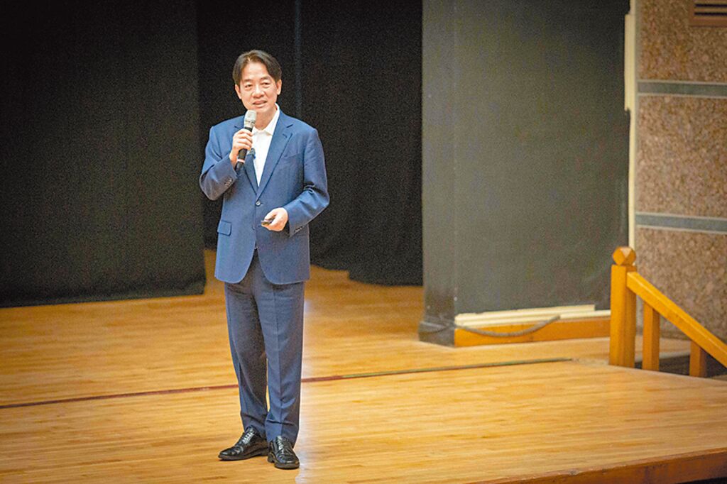 賴清德。臺灣“中時新聞網(wǎng)”資料圖