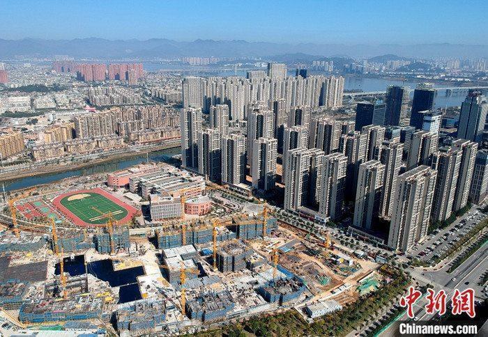 資料圖：航拍一處新建住宅。 <a target='_blank' href='/'><p  align=