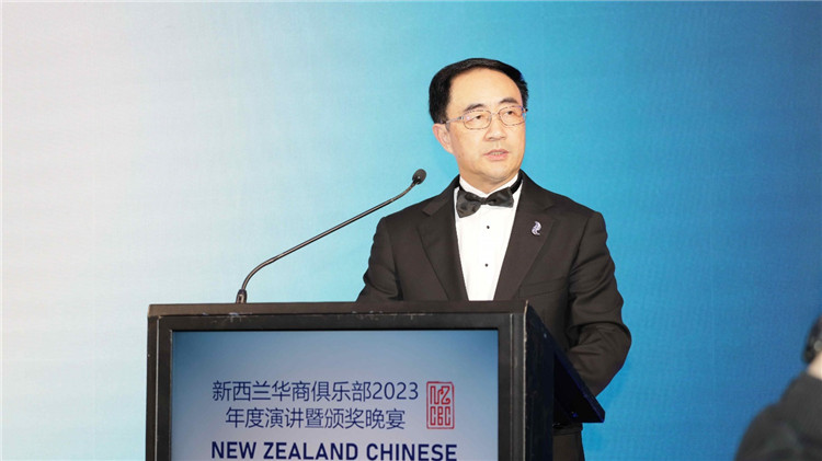 新西蘭華商聯(lián)合總會主席楊健。攝影：張凱