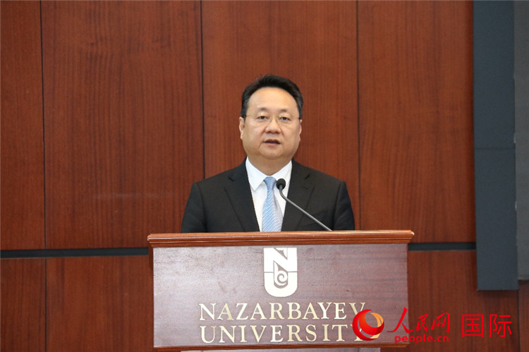 中共中央宣傳部副部長(zhǎng)王綱致辭。人民網(wǎng)記者 李強(qiáng)攝