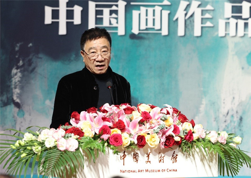 任建國致辭。主辦方供圖