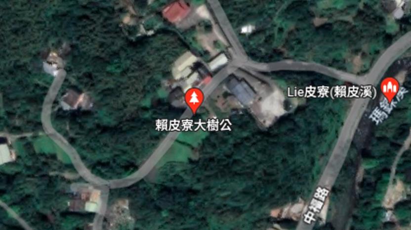 谷歌地圖截圖。圖片來源：臺灣《中國時報》