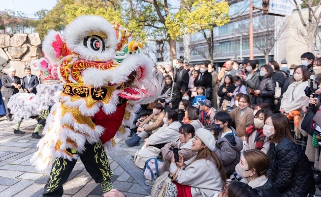 活動現(xiàn)場。中國駐大阪旅游辦事處供圖