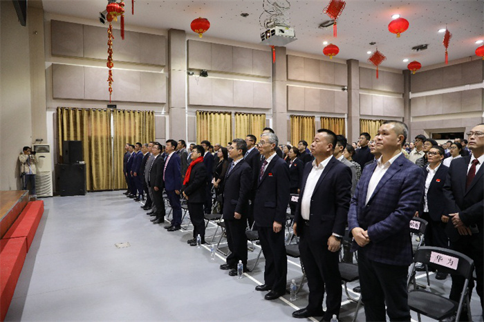 “溫暖迎春·共慶中國(guó)年”活動(dòng)現(xiàn)場(chǎng)。中國(guó)駐阿爾及利亞大使館供圖