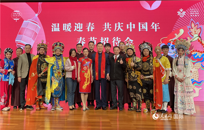 當?shù)貢r間2月5日晚，中國駐美國大使館舉辦僑學界專場春節(jié)招待會。 人民網(wǎng)記者 李志偉攝