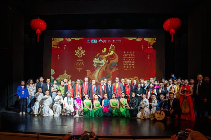 與會嘉賓合影。中國駐希臘大使館供圖
