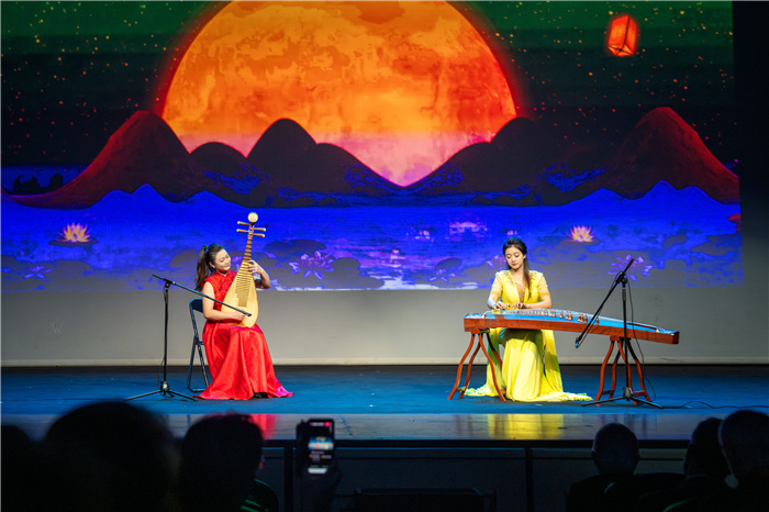 現(xiàn)場表演。中國駐希臘大使館供圖