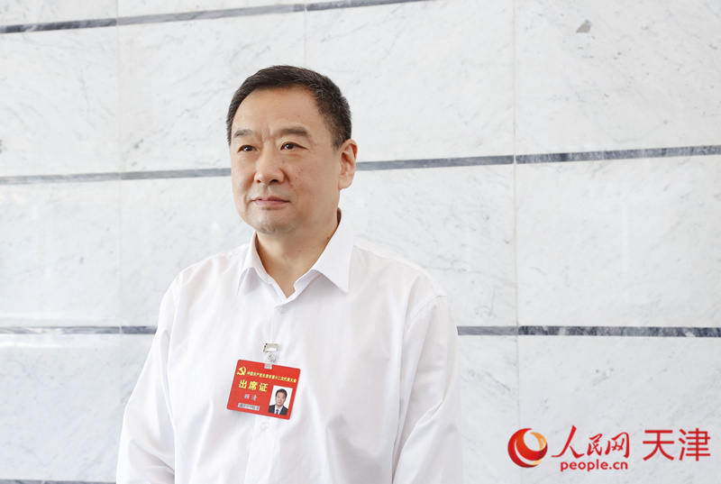 天津市第十二次黨代會(huì)代表、天津市政府副秘書長(zhǎng)、市衛(wèi)生健康委黨委副書記、主任顧清 人民網(wǎng) 孫翼飛攝