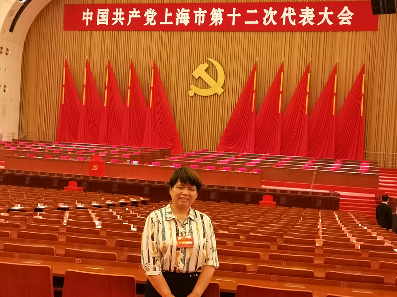 黨代表施鳳。受訪者供圖