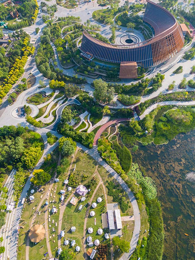 北京世園公園露營(yíng)文化節(jié)開(kāi)幕。張立峰攝
