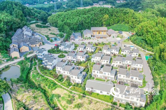俯瞰大灣村。人民網(wǎng) 陳若天攝