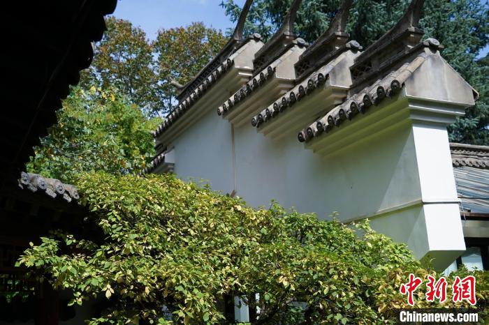 圖為西寧園林植物園內(nèi)的蘇式風(fēng)格建筑。　馬銘言 攝