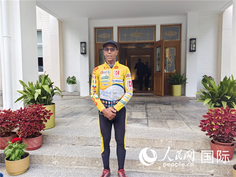 9月6日，卡里姆·穆斯塔在摩洛哥駐華大使官邸。人民網(wǎng)記者 王晶攝