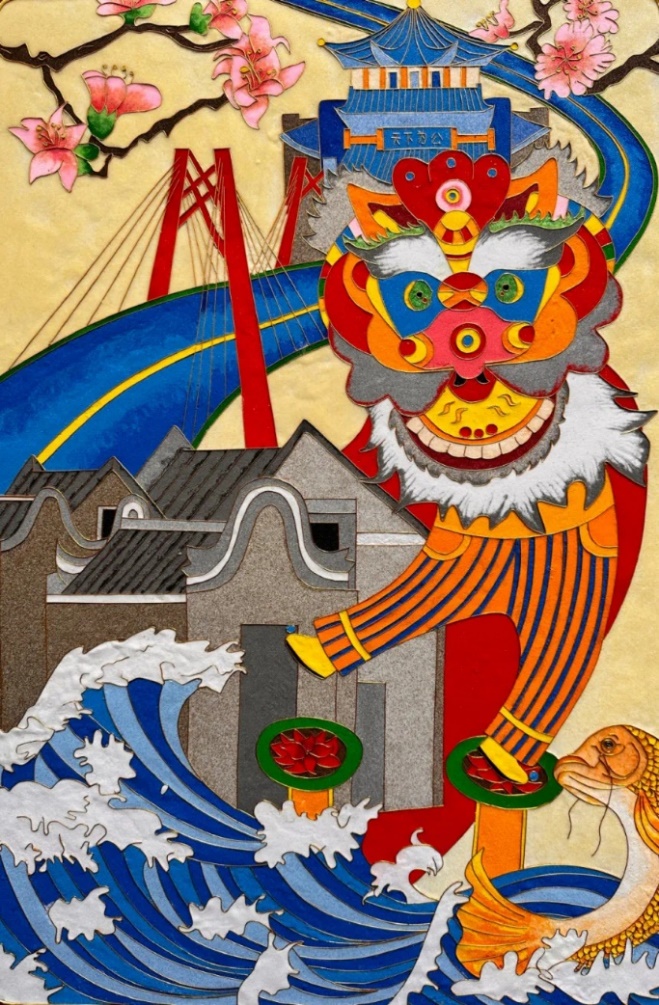 中小學(xué)生創(chuàng)新創(chuàng)意設(shè)計成果首次登上文博會。參展觀眾供圖