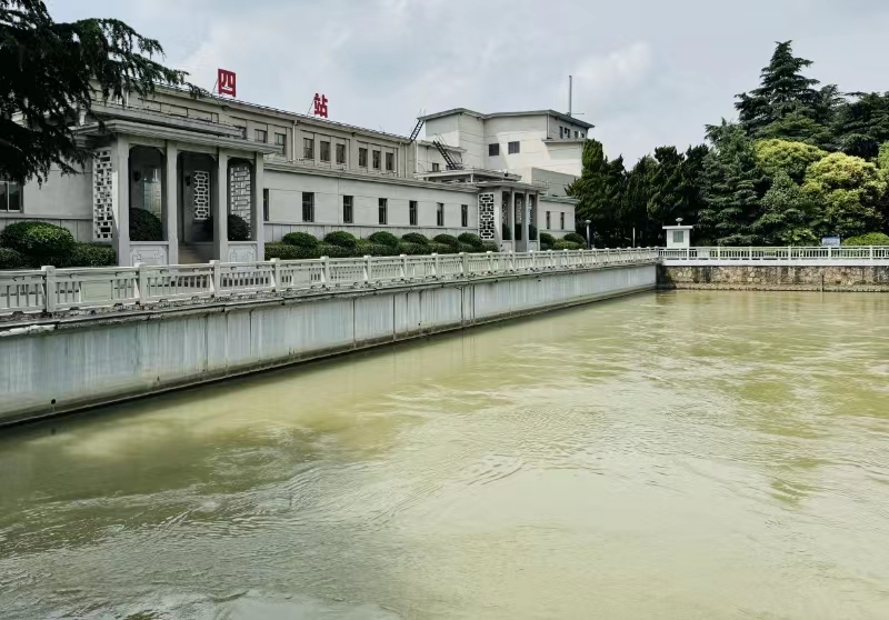 江都水利樞紐。受訪對象供圖