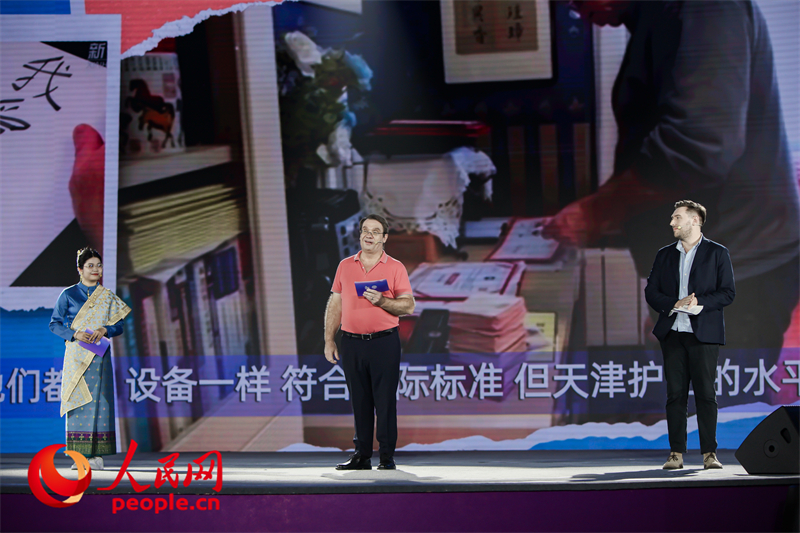 從左至右分別為馬星彤、皮安睿、柯明可。人民網(wǎng)記者 于凱攝