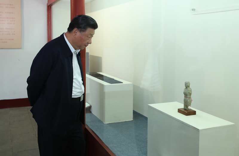 2021年5月12日，習(xí)近平總書記在南陽市考察東漢醫(yī)學(xué)家張仲景的墓祠紀(jì)念地醫(yī)圣祠。