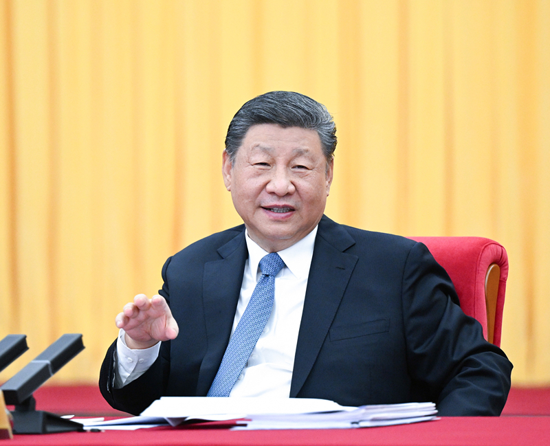 2025年3月6日，習近平總書記看望參加全國政協(xié)十四屆三次會議的民盟、民進、教育界委員，并參加聯(lián)組會。
