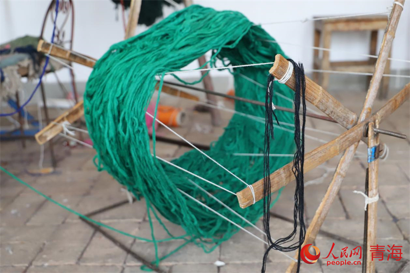 纏線轱轆。人民網(wǎng) 況玉攝