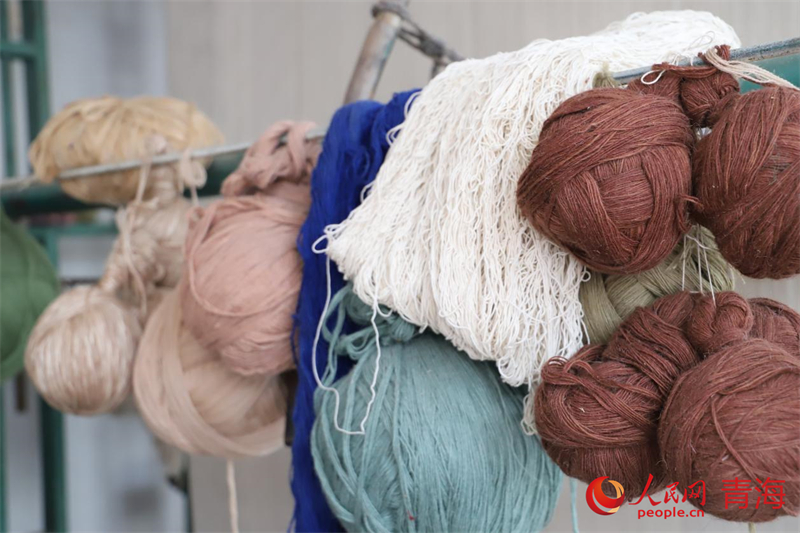 羊毛線團。人民網(wǎng) 況玉攝