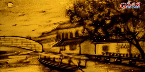 【沙畫(huà)】風(fēng)好正揚(yáng)帆，起航新時(shí)代