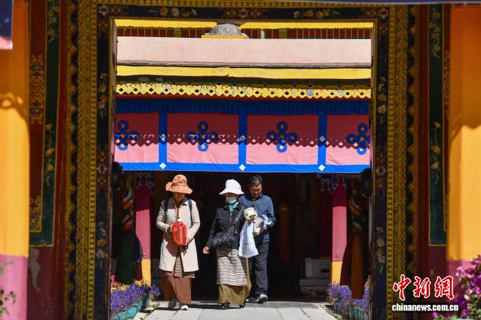 西藏羅布林卡秋色漸濃