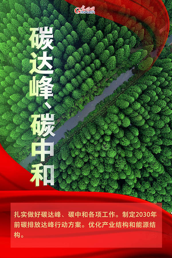 海報| 2021年政府工作報告，提到這些生態(tài)環(huán)保關鍵詞